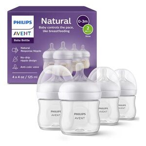 Philips Avent Natural Baby Bottles - White